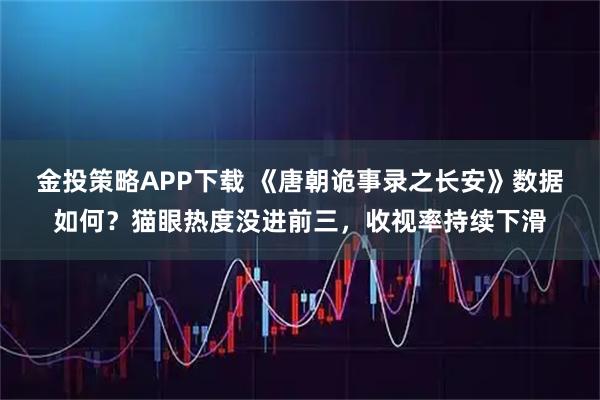 金投策略APP下载 《唐朝诡事录之长安》数据如何？猫眼热度没进前三，收视率持续下滑